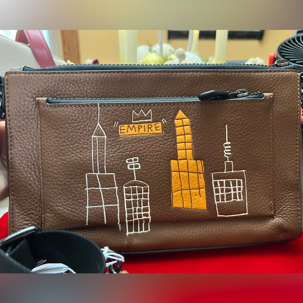 Coach Jean Michel Basquiat Crossbody Bag - Picture 3 of 11